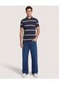 Polo  Para Hombre Cuello Tejido Con Bolsillo Color Azul Marca Ostu #60110834 de Ostu