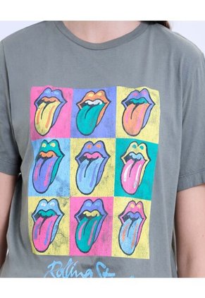 Camiseta The Rolling Stones Para Mujer #40092313 Ostu