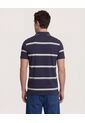 Polo  Para Hombre Cuello Tejido Con Bolsillo Color Azul Marca Ostu #60110834 de Ostu