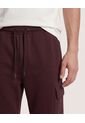Pantalón  Para Hombre Jogger Cargo Color Café Marca Ostu #60070580 de Ostu