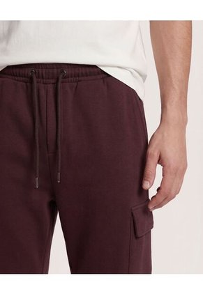 Pantalón  Para Hombre Jogger Cargo Color Café Marca Ostu #60070580
