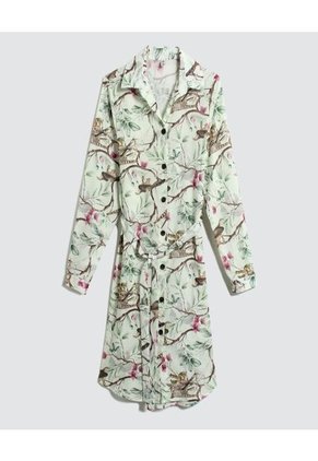 Vestido Para Mujer Manga Larga Color Blanco Marca Ostu #40170243