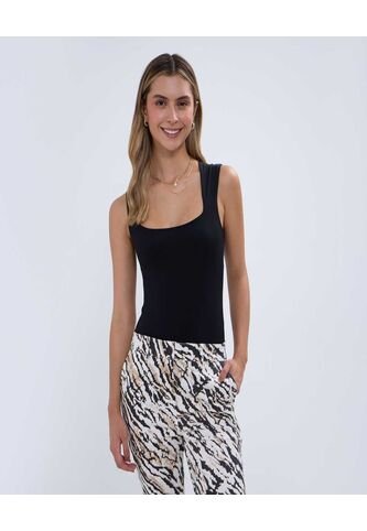 Body Para Mujer Manga Sisa Color Negro Marca Ostu #40200145 Ostu