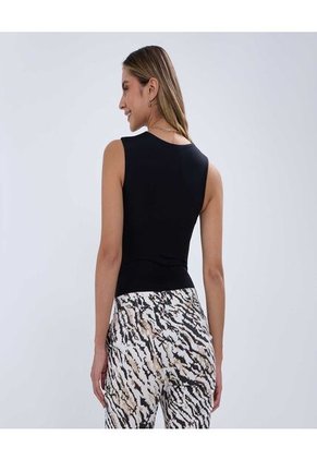 Body Para Mujer Manga Sisa Color Negro Marca Ostu #40200145