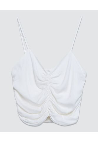 Blusa Para Mujer Manga Sisa Color Blanco Marca Ostu #40120872 Ostu