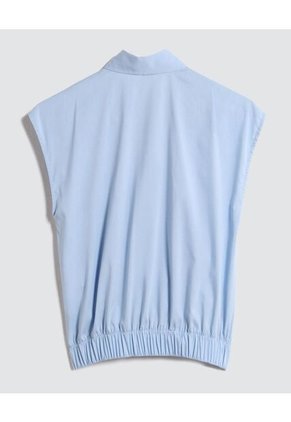 Blusa Para Niña Manga Sisa Color Azul  Marca Ostu #90120046