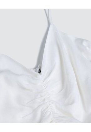 Blusa Para Mujer Manga Sisa Color Blanco Marca Ostu #40120872