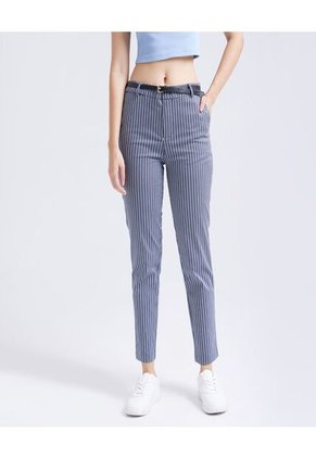 Pantalon Para Mujer Chino Color Azul  Marca Ostu #40070443