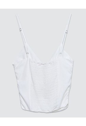 Blusa Para Mujer Manga Sisa Color Blanco Marca Ostu #40120872