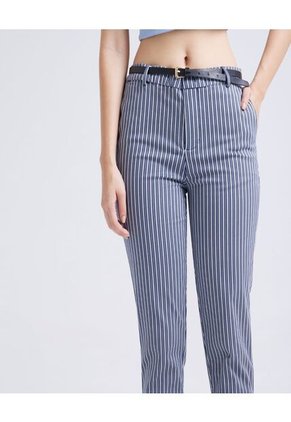 Pantalon Para Mujer Chino Color Azul  Marca Ostu #40070443