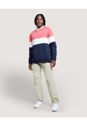 Buzo Para Hombre Cuello Redondo Color Rojo Marca Ostu #60060380