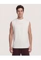 Camiseta  Para Hombre Manga Sisa Cuello Redondo Color Crema Marca Ostu #60091942 de Ostu