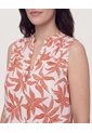 Blusa Manga Sisa  Para Mujer Rojo Ostu de Ostu