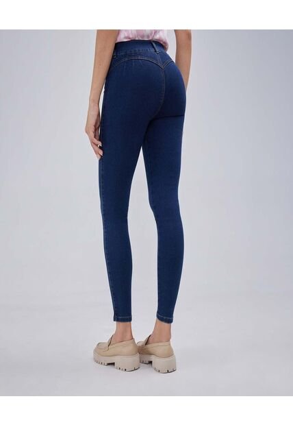 Jean Para Mujer Push Up Color Azul  Marca Ostu #40160432