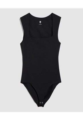 Body Para Mujer Manga Sisa Color Negro Marca Ostu #40200145