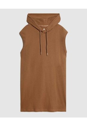 Camiseta Para Hombre Manga Sisa Cuello Redondo Color Café Marca Ostu #60091389