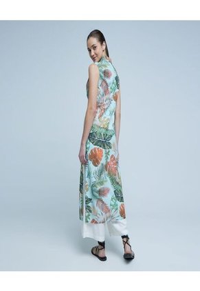 Chaqueta Para Mujer Kimono Color Verde  Marca Ostu #40080213