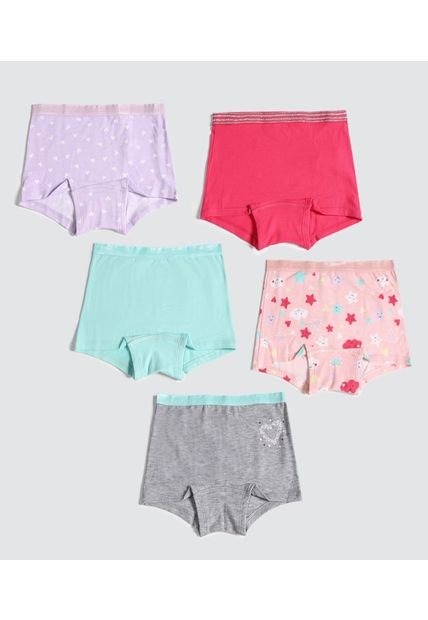 Boxer Para Niña  Color Pack X Marca Ostu #90180064
