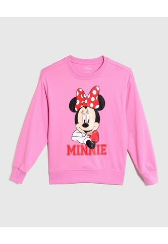 Buzo Minnie Mouse  Para Infantil Niña #90060110 Ostu Ostu