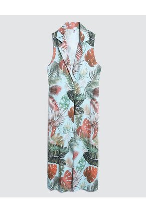 Chaqueta Para Mujer Kimono Color Verde  Marca Ostu #40080213