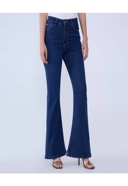 Jean Para Mujer Flare Color Azul  Marca Ostu #40160473
