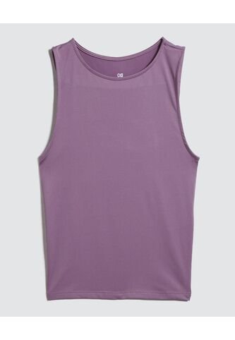 Crop Top Para Mujer Manga Sisa Color Morado Marca Ostu #40091981 Ostu