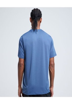 Camiseta Para Hombre Manga Corta Color Azul Marca Ostu #60091311