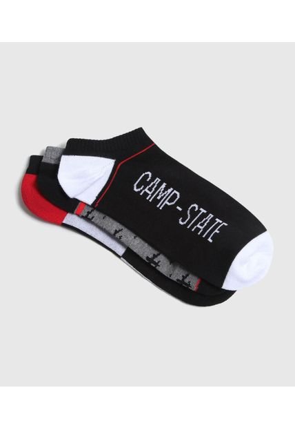 Medias Para Hombre Invisible Color Negro Marca Ostu #60980207