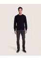 Jean  Para Hombre Slim Color Negro Marca Ostu #60160450 de Ostu