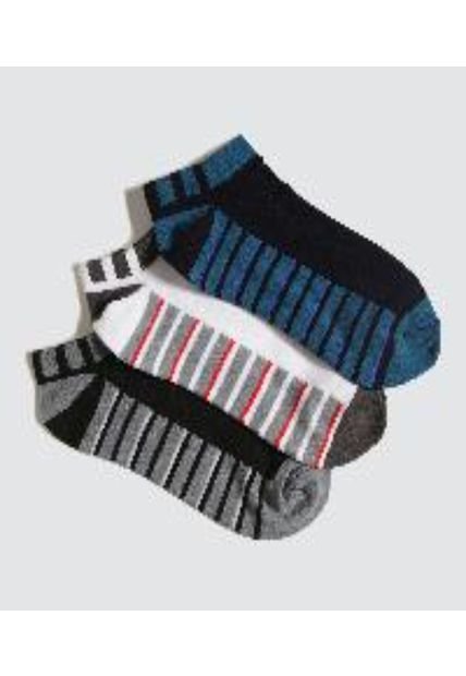 Medias Para Hombre Invisible Color Negro Marca Ostu #60980244