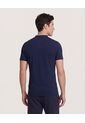 Polo Para Hombre Cuello Mao Sin Bolsillo Color Azul Marca Ostu #60110774 de Ostu