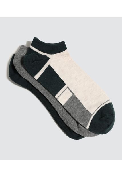 Medias Para Hombre Invisible Color Negro Marca Ostu #60980205