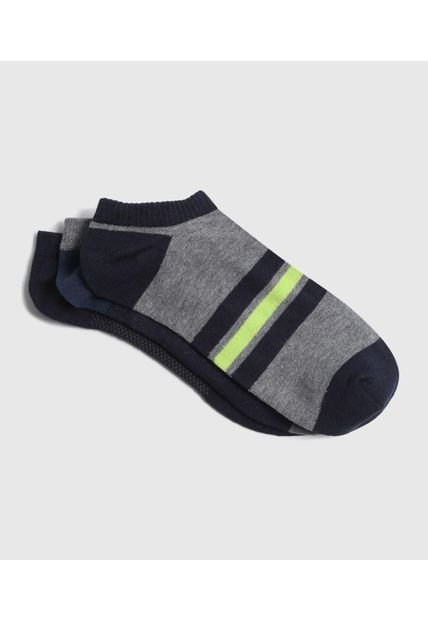Medias Para Hombre Invisible Color Negro Marca Ostu #60980218