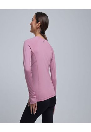 Camiseta Para Mujer Manga Larga Color Rosa Marca Ostu #40092092