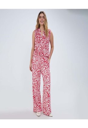 Pantalon Para Mujer  Color Rojo Marca Ostu #40070714