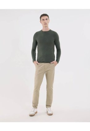 Saco Para Hombre Cuello Redondo Color Verde  Marca Ostu #60330033