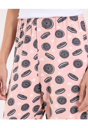 Pantalon Para Mujer Jogger Color Rosado  Marca Ostu #40070401