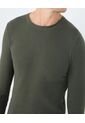 Saco Para Hombre Cuello Redondo Color Verde  Marca Ostu #60330033 de Ostu