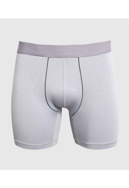 Pantaloncillo Para Hombre Boxer Filete Medio Algodón Color Gris Marca Ostu #60000507