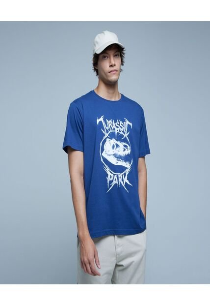 Camiseta Manga Corta Jurassic World  De Hombre #60091240