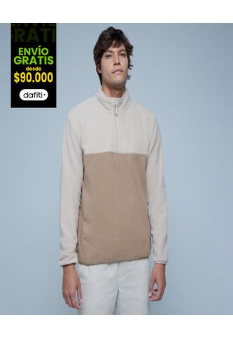 Chaqueta Para Hombre  Color Beige Marca Ostu #60080131 Ostu