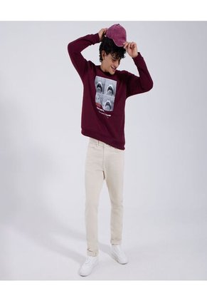 Buzo Con Estampado De Tiburon Para Hombre #60060312 Ostu