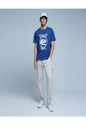 Camiseta Manga Corta Jurassic World  De Hombre #60091240