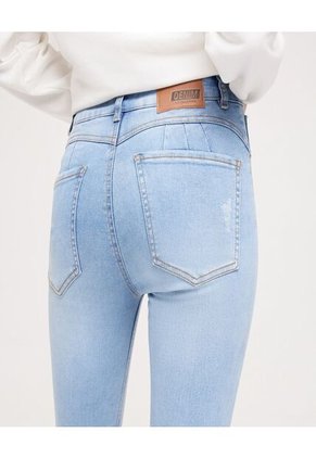 Jean Para Mujer Push Up Color Azul  Marca Ostu #40160279