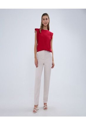 Camiseta Para Mujer Manga Sisa Color Cereza Marca Ostu #40092126