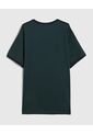Camiseta Para Hombre Manga Corta Color Verde Oscuro Marca Ostu #60091408 de Ostu