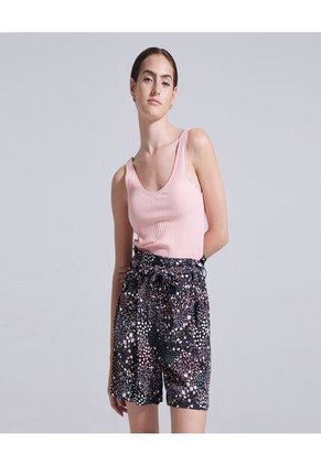 Short Para Mujer  Color Negro Marca Ostu #40190200