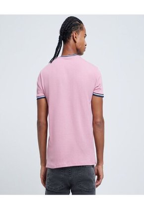 Camiseta Para Hombre Manga Corta Color Rosado  Marca Ostu #60091172