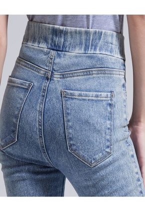 Leggins Para Mujer Jeggins Color Azul  Marca Ostu #40230404