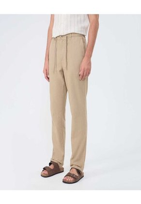 Pantalon Para Hombre  Color Beige Marca Ostu #60070403